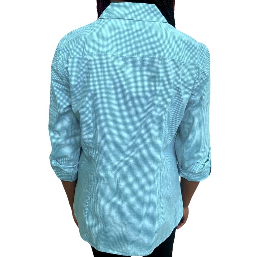 Talbots Gingham button down shirt - Picture 3 of 9